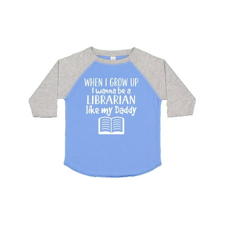 

Inktastic Future Librarian Like Daddy Gift Toddler Boy or Toddler Girl T-Shirt