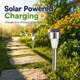 thumbnail image 4 of Maspost Solar LED Pathway Lights Outdoor Waterproof, Landscape Lighting for Patio Driveway Walkway Yard Lawn Backyard, 12 pack, 4 of 8