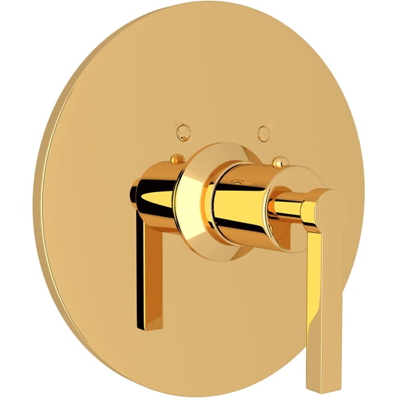 Rohl A4214lm Lombardia Thermostatic Valve Trim Only - Brass