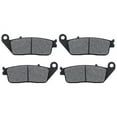 thumbnail image 1 of KMG Plaquettes de Frein avant Compatibles avec Honda VFR 750 F 1990-1993 - Jeu de Plaquettes de Frein NAO Organiques Non Métalliques, 1 of 4