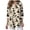 Beige_1, variant on Godom Halloween Shirts for Women Graphic Letter Print Oversized T Shirt 3/4 Long Sleeve Tees Tops