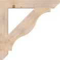 thumbnail image 3 of Ekena Millwork 5 1/2"W x 42"D x 42"H Funston Slat Smooth Bracket, Douglas Fir, 3 of 4