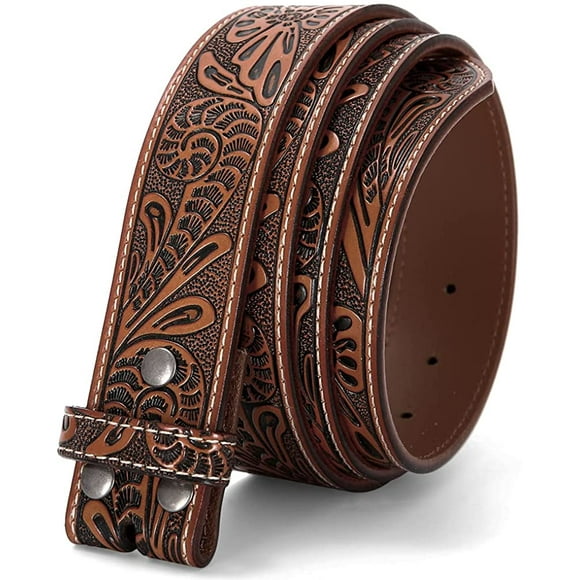 Leather Belts Without Buckles