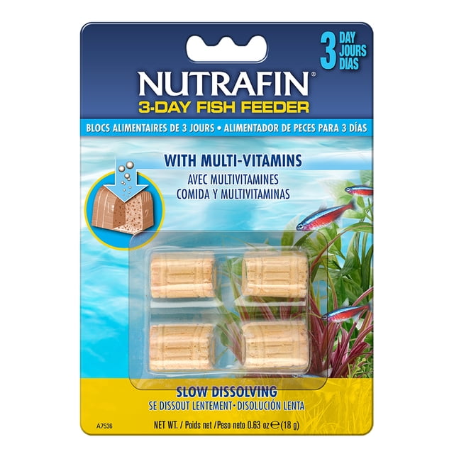 Nutrafin 3-Day Fish Feeder, 25g