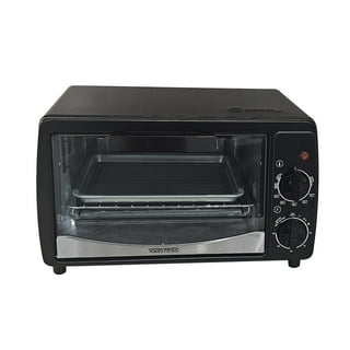 Panasonic NB-G110P-K Toaster Oven FlashXpress with Double Infrared Heating  and Removable 9-Inch Inner Baking Tray, 1300W, 4-Slice, Black