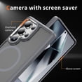 thumbnail image 2 of Designed for Magnetic Samsung Galaxy S25 Ultra Case,[Compatible with MagSafe] [Military Grade Drop Protection] Slim Hybrid Translucent Matte Shockproof with Anti-Fingerprint Phone Case,Gray, 2 of 9