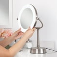 thumbnail image 2 of Zadro SLVR410 Miroir de Courtoisie Lumineux Dimmable avec Lumière du Soleil, 2 of 9