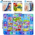 thumbnail image 2 of QUOKKA Floor Large Playmat for Babies Super Soft ABC Cars Play Mat for Kids Toddlers & Infants, 2 of 5