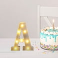 thumbnail image 4 of EGNMCR Home Decor, Room Decor, Wall Decor Letters Lights Alphabet Lamp LED Letter Lighting Letter Light Illuminated Letters s Decoration For Birthday Party Wedding Children’s Room luminous letter lamp, 4 of 6