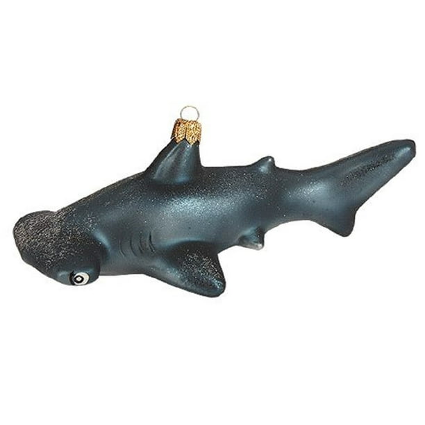 Hammerhead Shark Polish Glass Christmas Tree Ornament Sea Life Animal ...