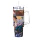 thumbnail image 1 of Taza de hielo Ariel de 40 oz con asa, taza aislada duradera que mantiene las bebidas calientes o frías, para deportes al aire libre, fitness, gran capacidad, talla única., 1 of 8