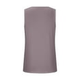 thumbnail image 4 of Pntutb Summer Tee Tops for Women Solid Color Round Neck Sleeveless Casual Tank Top, 4 of 6