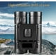 thumbnail image 3 of QUTETN 10x22 High-Definition Glass Lens Binoculars - Portable Folding Design with Center Focus, Black for Outdoor Travel, Camping & Wildlife Exploration, Sleek Design, Durable Construction, 3 of 4