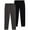 Black/Charcoal Heather, variant on Lee Boys' Sweatpants - 2 Pack Basic Cozy Active Fleece Jogger Pants with Pockets (4-20)