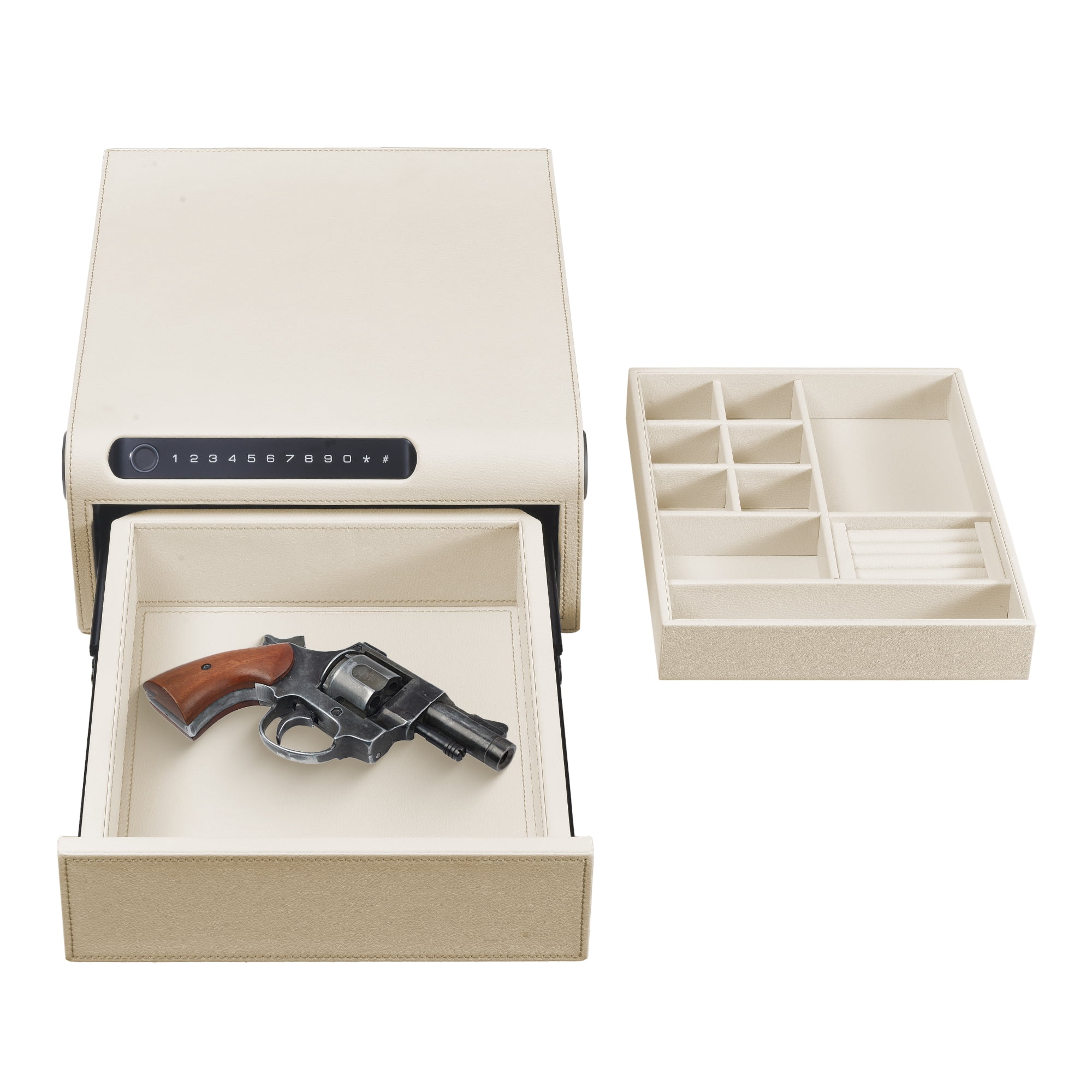 Cabinet Safes for Home Store Nightstand Jewelry Handgun Organizer