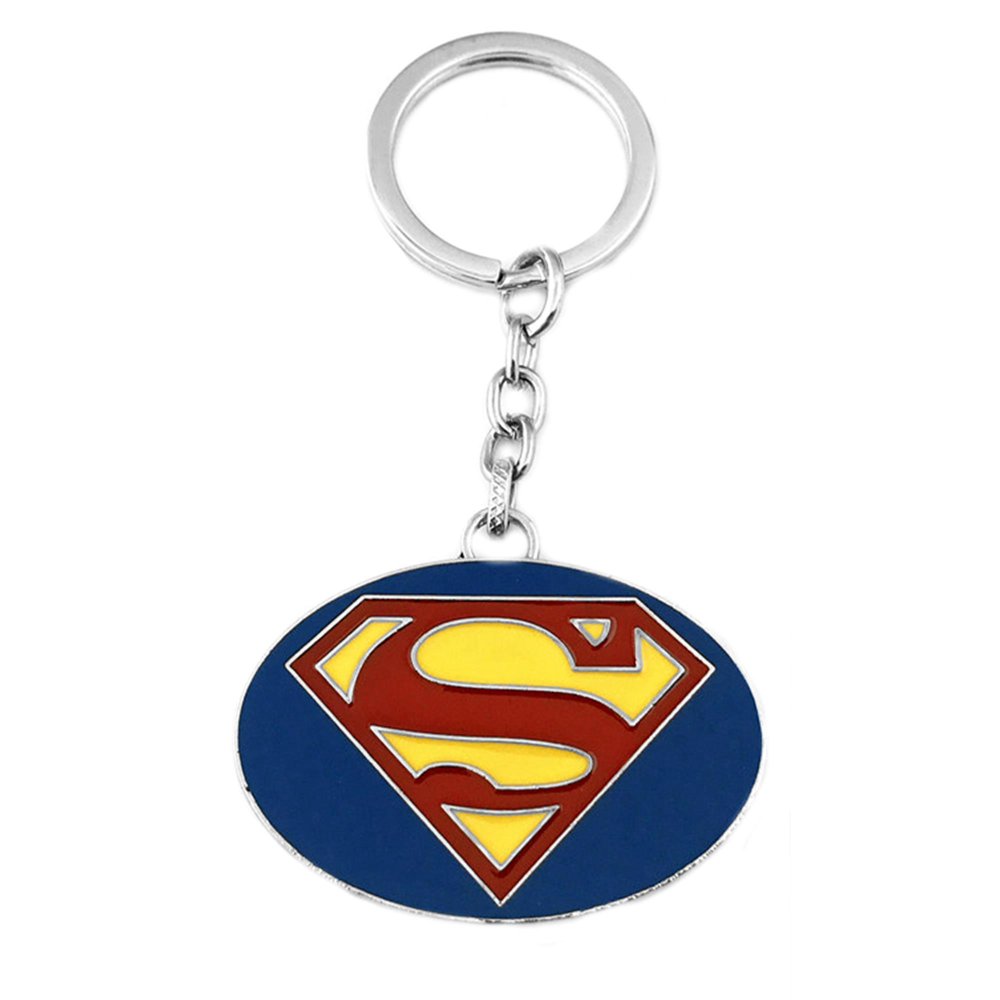 Superheroes Superman Keychain Key Ring DC Comics