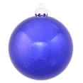 thumbnail image 1 of Vickerman 10" Cobalt Shiny Ball Christmas Ornament, 1 of 2