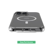 onn MagSafe Compatible Phone Case for iPhone 13 Pro Max / iPhone 12 Pro Max -Clear