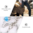 thumbnail image 4 of unbranded Llavero Con Pendiente De En Aleación Plateada Decorativo, 4 of 7