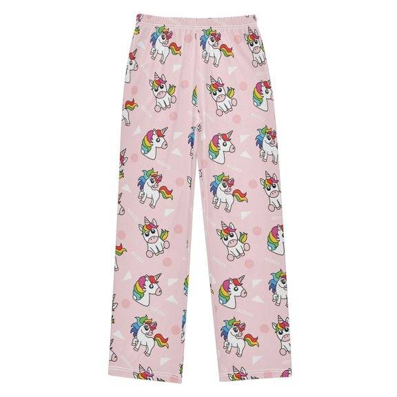 Beautiful Unicorn Pajama Pants Soft and Lightweight Elastic Waistband Pajama Pants