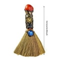 thumbnail image 2 of Natural Crystal Stone Twelve Constellation Handmade,Witch Broom Halloween Crystal Witch Wiccan Altar Broom,Ritual Magic Ceremonial Decor, 2 of 2