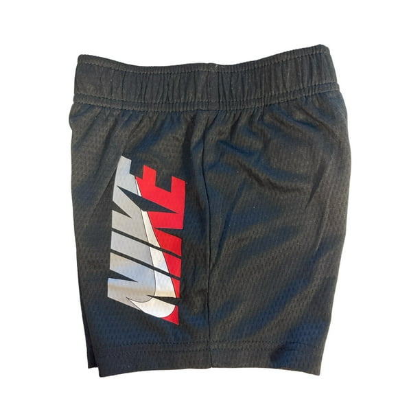 Nike Toddler Boy s Elastic Waist Graphic Short 76G234 Black 3T