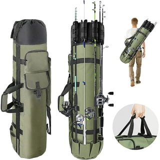  PLUSINNO Fishing Backpack with Rod Holders, Large