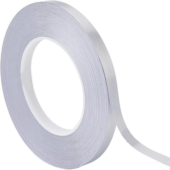 164ft x 0.4in Tile Seam Sticker Self-Adhesive PVC Floor Tiles Silver Foil Lines Waterproof Gap Sealing Foil Decor Tape for Floor Decorative Gap Mixed Color DIY