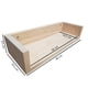 thumbnail image 2 of Repisa Abierta Muebles GM Madera de Pino Sin Pintar 40 cm, 2 of 4