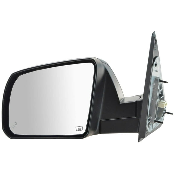 TRQ Mirror Power Heated Blind Spot Smooth Black Driver Side Left LH for Tundra MRA08271 Fits select: 2014-2020 TOYOTA TUNDRA, 2018-2020 TOYOTA SEQUOIA