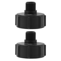 IBC Tank Connector Water Adapter Tool Tote Fittings Drain Converter Bag Plastic 2 Pcs