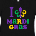 thumbnail image 4 of Inktastic I Love Mardi Gras Boys or Girls Toddler T-Shirt, 4 of 5