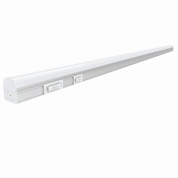 LED 4ft Integrated Fixture 22W 6500K Striped Tube Only Non-Dimmable 120-277V DLC (MES-W)