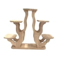 thumbnail image 3 of Estante de Exhibición de Escritorio Repisa Organizador Soporte Exhibidor Figuras Madera Elegante Artesanal Adecuado para Sala de Estar Dormitorio, 3 of 9