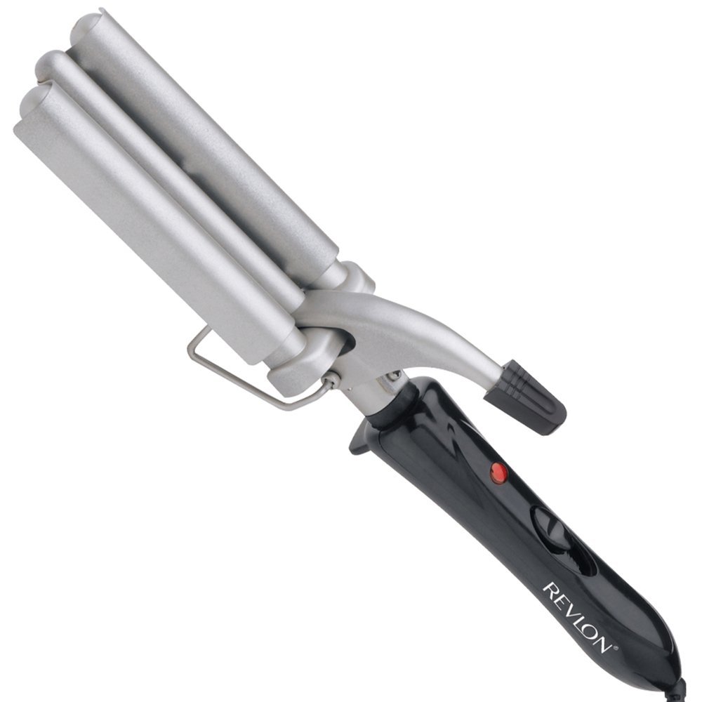 Revlon Perfect Heat Ceramic Beach Waver, Black
