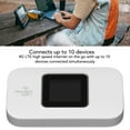 thumbnail image 3 of Punto de Acceso Wifi Móvil, Enrutador Wifi de Larga Duración de la Pantalla Estable de la Pantalla del Color 4G Lte para la Computeradora Portátil de Teléfono Tableta, 3 of 7