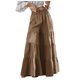 thumbnail image 1 of Pantalones anchos con volantes en el bajo para mujer - Cintura elástica, estilo boho palazzo fluido, ropa informal/para exterior - Tallas XL-XXXXXL, 1 of 7