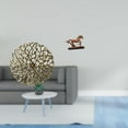 thumbnail image 2 of Estatua De Caballo De Hierro Forjado Estilo Rústico Escénico, Placa Colgante 3D, Figura Artística Coleccionable, Adorno Para Escritorio De Oficina, Sala De Estar, Estantería, Decoración, 2 of 8