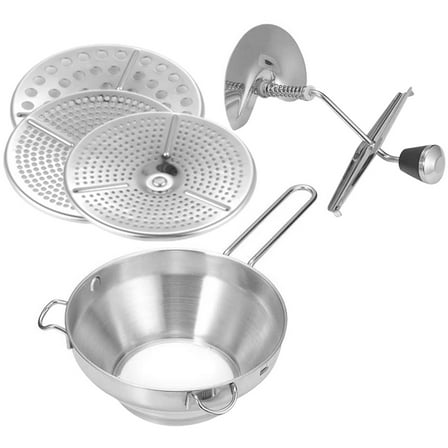 UNOMOR Potato Masher Stainless Steel 1 Set 12.9x7.5x3.1in