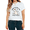 White-2, variant on Sorry Im Late I Was Billy Ballying Cute Duck Daisy Graphic Cozy Tees T-shirt Tops Short Sleeve Round Neck White S-5XL