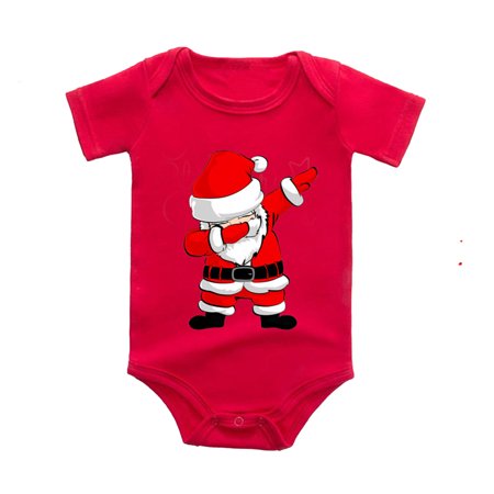 

iaksohdu Baby Romper Long Sleeves Round Collar Elk Printing Infant Newborn First Christmas Romper Festival Jumpsuit for Wedding
