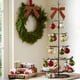 thumbnail image 5 of 12pc Velvet Christmas Tree Bow Decoration Wreath Bow Decoration, 5 of 6