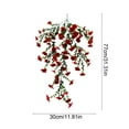 thumbnail image 3 of Kchsji Artificial Flowers Wall Mounted Simulated Bouquet - Decorative Fake Flower Plants for Weddings, Home/Office Decor, Long-Lasting, Realistic Faux Floral Arrangement for Indoor/Outdoor Use, 3 of 6