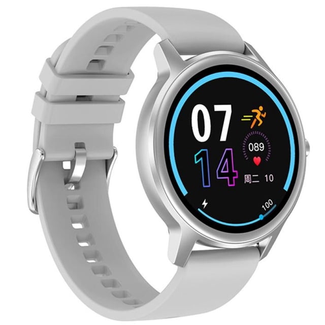 Smartwatch Reloj Inteligente Fralugio Dt56 Pro Unisex Full Touch Ips Blanco Lujo