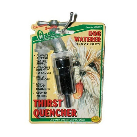 Oasis Thirst Quencher Dog Water Faucet Walmart Com
