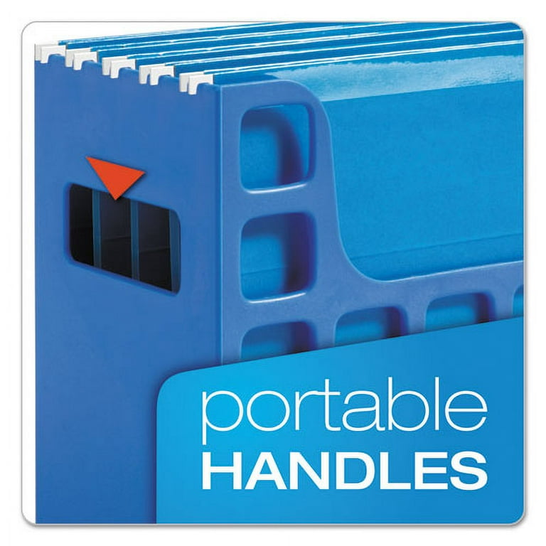 Desktop File With Hanging Folders, Letter Size, 6 Desktop File With Hanging Folders, Letter Size, 6