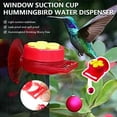 thumbnail image 3 of Plastic Hummingbird Feeder with Suction Cup Design for Outdoor Bird Observation, Leak - Proof and Easy to Install, 3 of 9