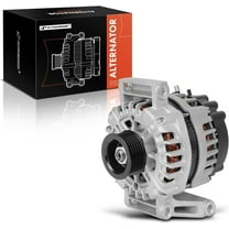 A-Premium Alternator Compatible with Buick LaCrosse 2010-2011 2.4L, 12V 130A 6-Groove Pulley Clockwise, Replace# 2605311A, FG12S012