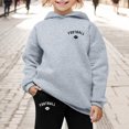 thumbnail image 4 of Kids Hoodie Sweatshirt And Sweatpants Pullover Hoodie Set Tracksuit 2 Piece Outfits, 4 of 4