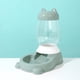 thumbnail image 1 of Large Capacity 3 Colors Pet Automatic Feeder Pet Dog Food Bowl Cat Drinker Bowl Pets Water Drinking Feeder Cat Feeding Dispenser ShopWise Round, 1 of 14